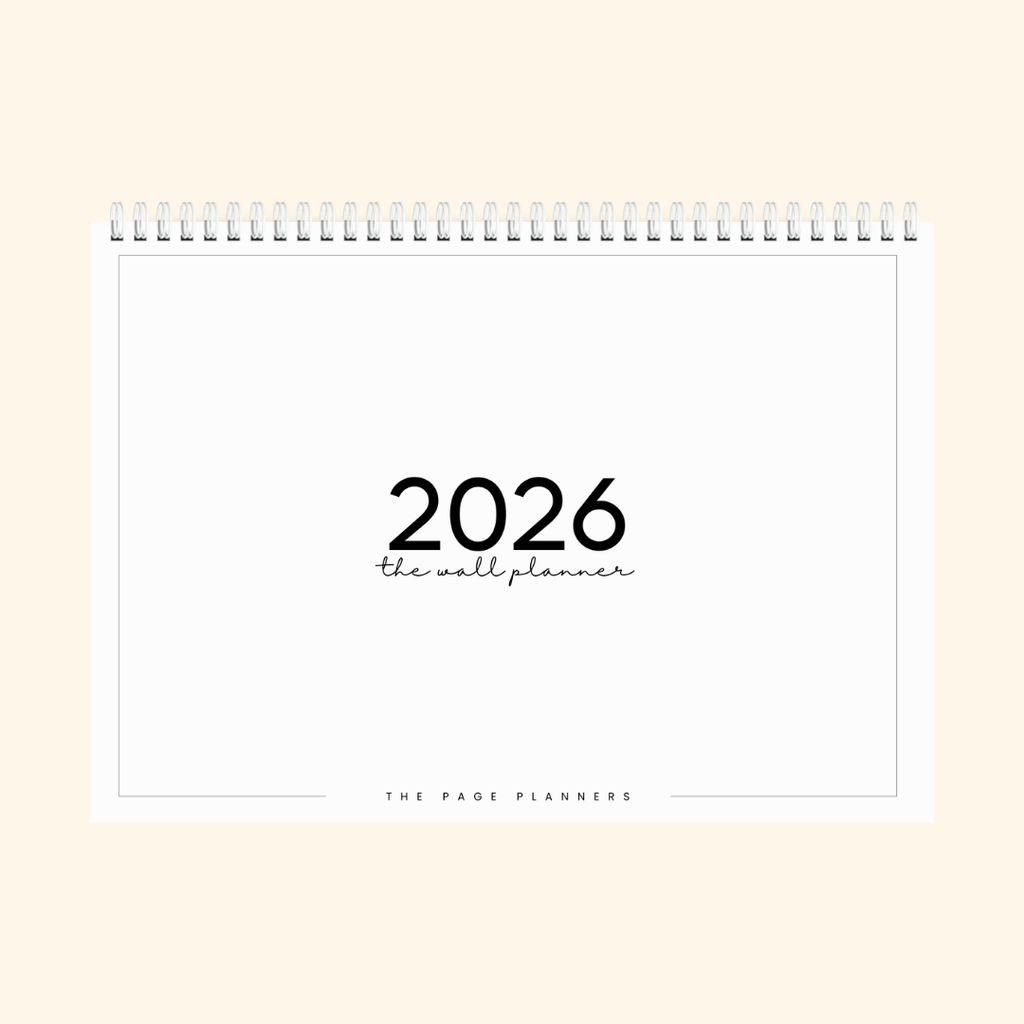 2026 Wall Planner | A3 - Ring Bound