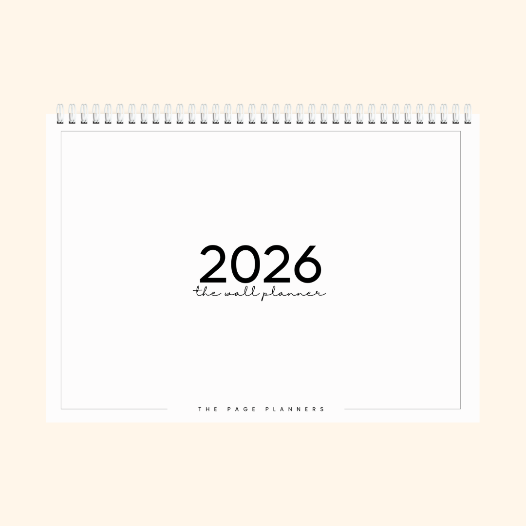 2026 Wall Planner | A3 - Ring Bound