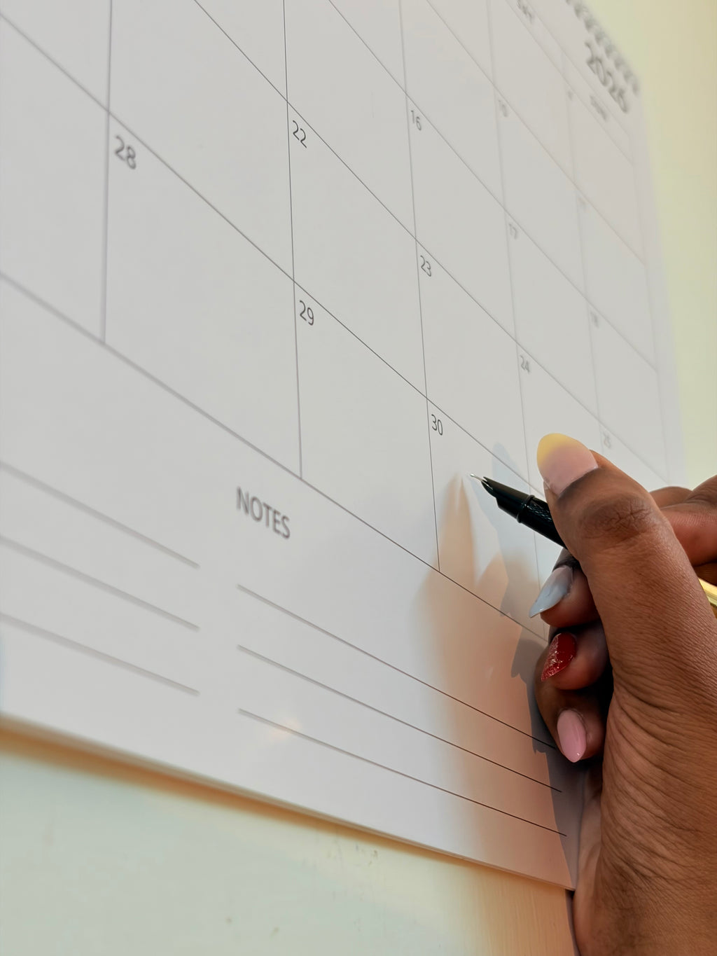 2026 Wall Planner | A3 - Ring Bound