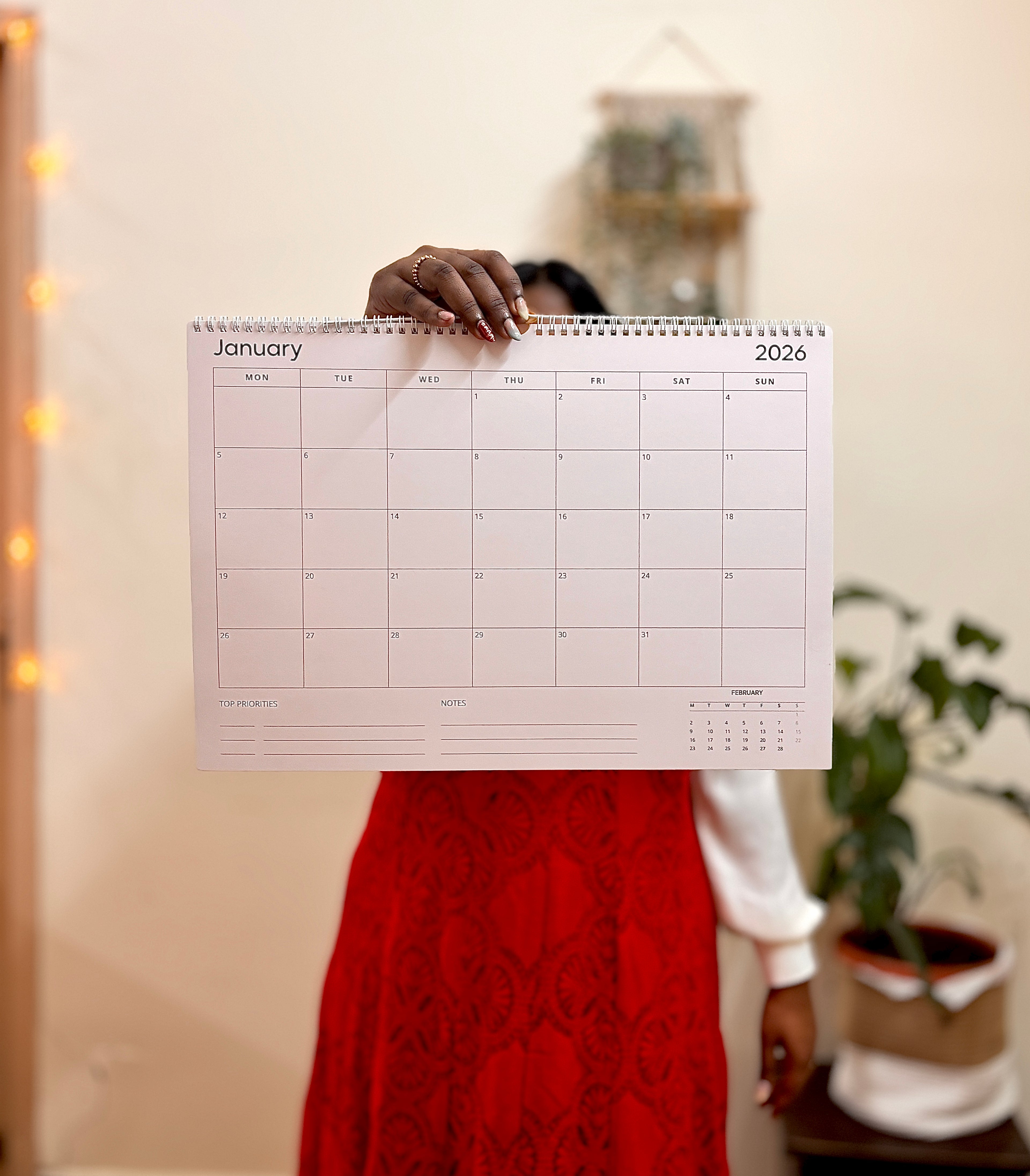 2026 Wall Planner | A3 - Ring Bound