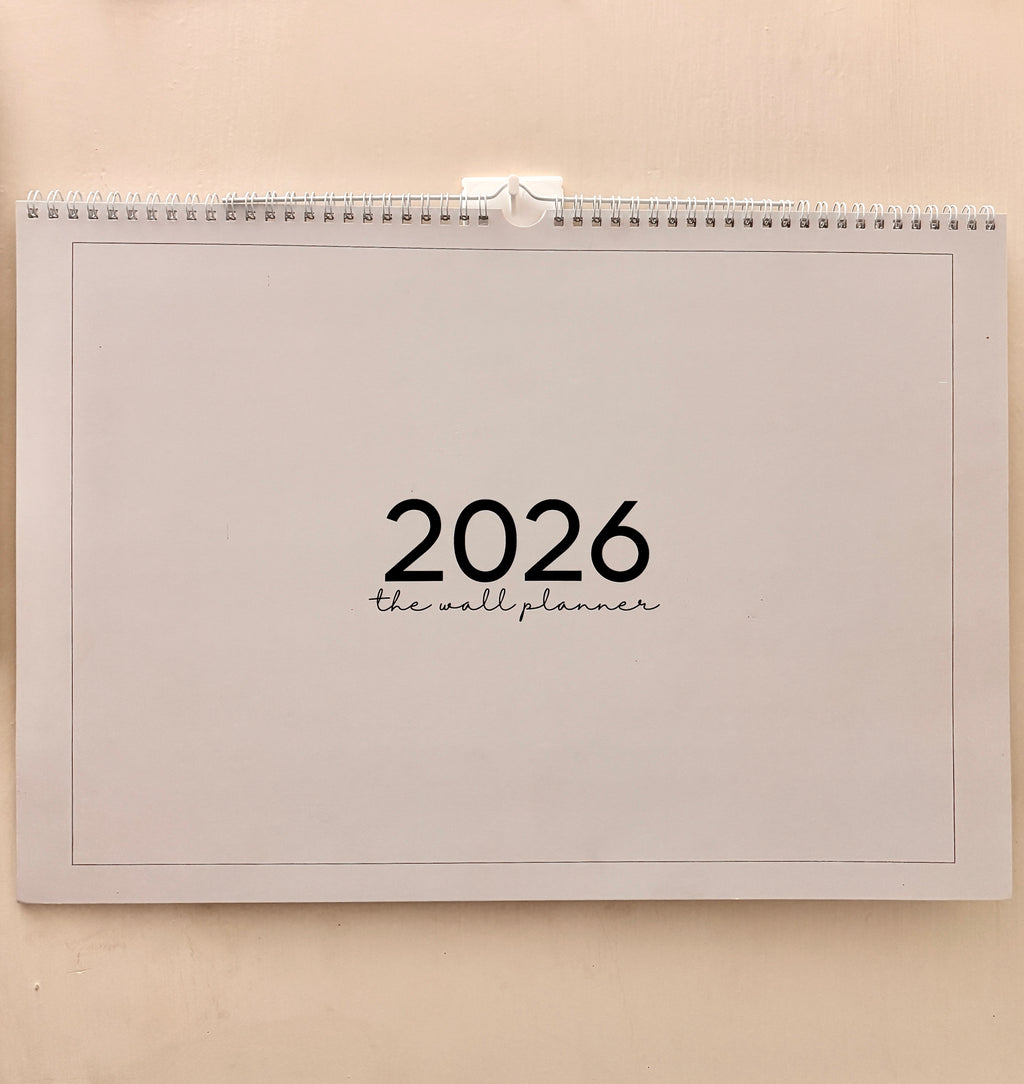 2026 Wall Planner | A3 - Ring Bound