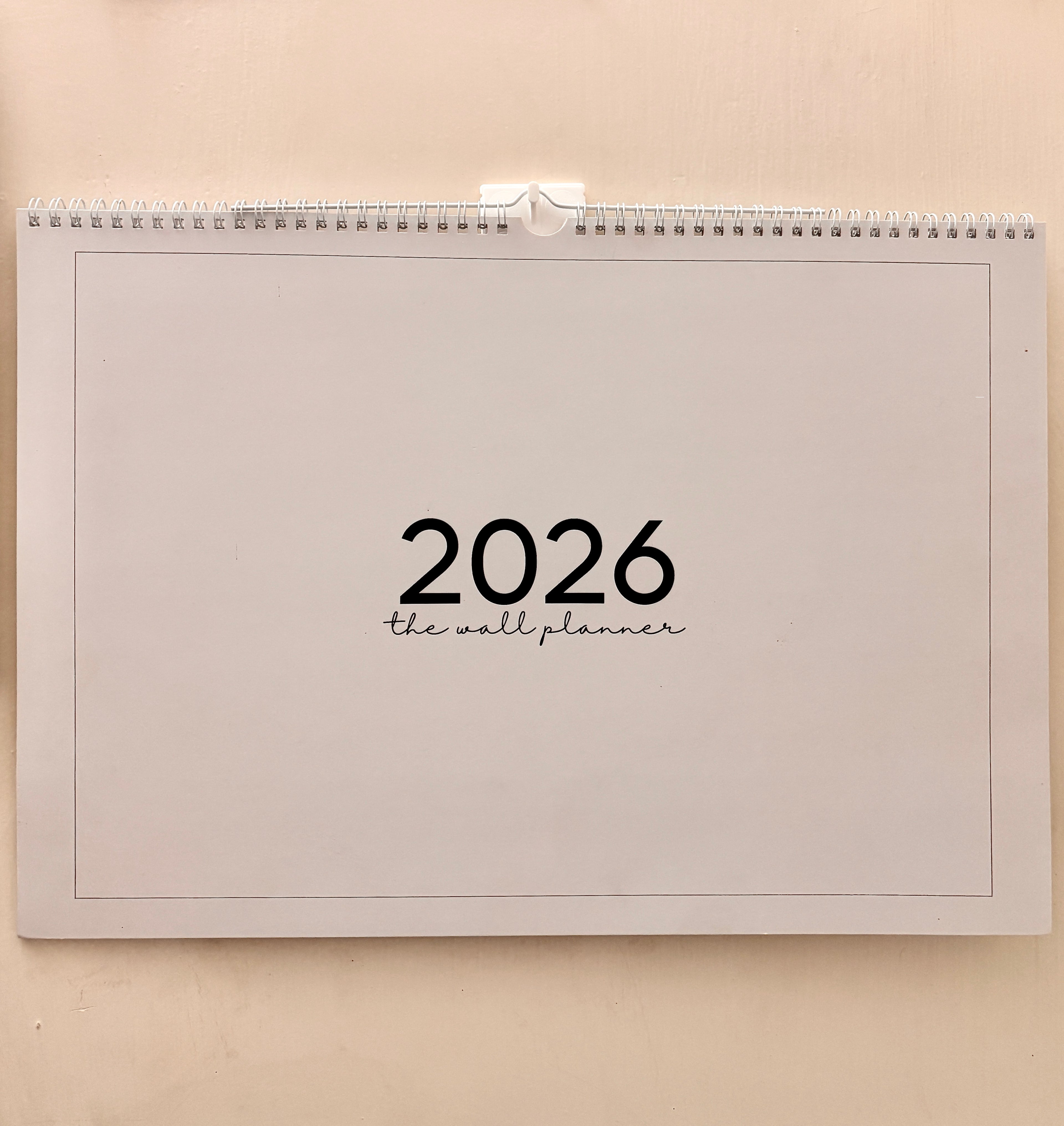 2026 Wall Planner | A3 - Ring Bound